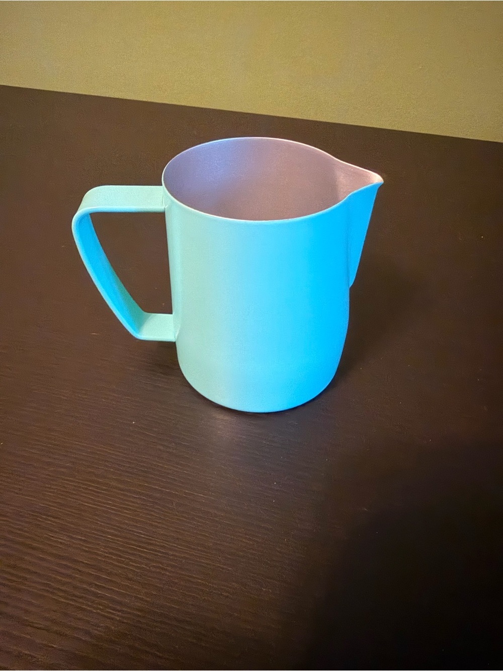 DIANOO Mint Blue Green Pouring creamer Stainless Steel Pitcher
